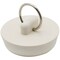 Thrifco Plumbing 1-1/2 Inch Universal Rubber Sink Drain Stopper in White 4400604 - alternate 2